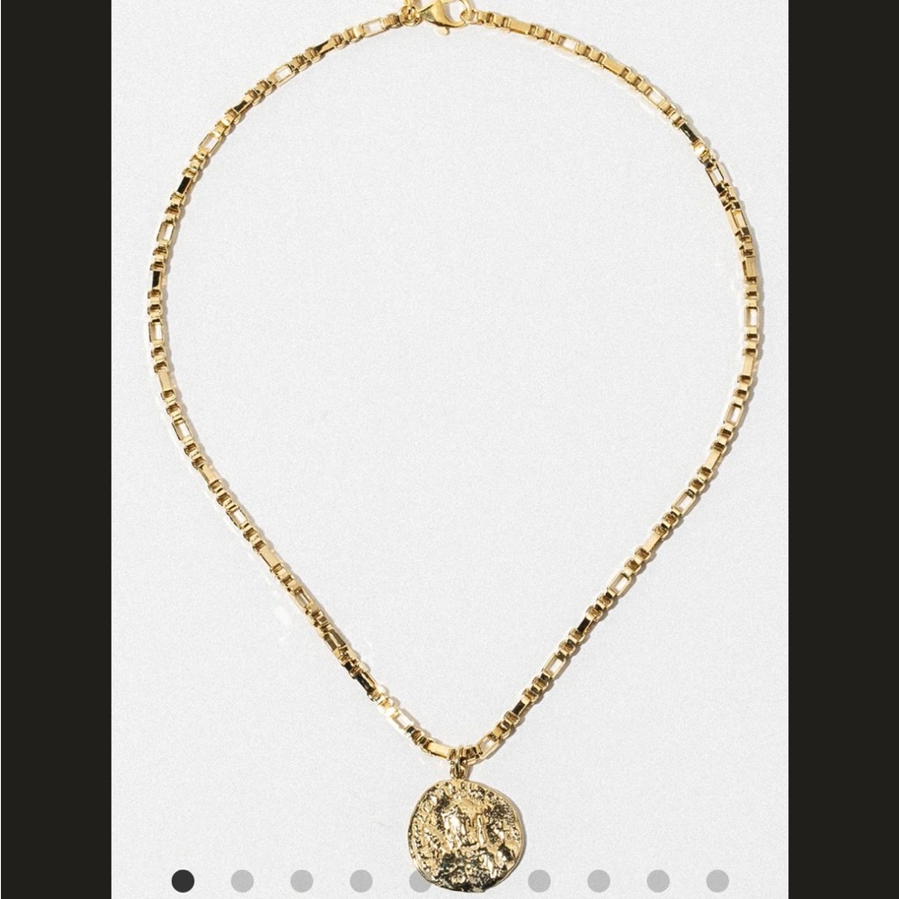 Child of Wild Yvonne Necklace 24K Electro-Plated Gold